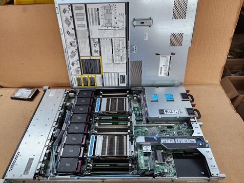 HP 666532-B21 ProLiant DL360P G8 10 SFF Bay | x2 E5-2630 x2 PSU 16GB DDR3 x1 HDD - Picture 4 of 11