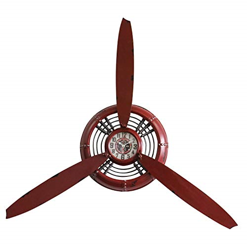 Metal Airplane Propeller Wall Decor Vintage Aviation Wall Art