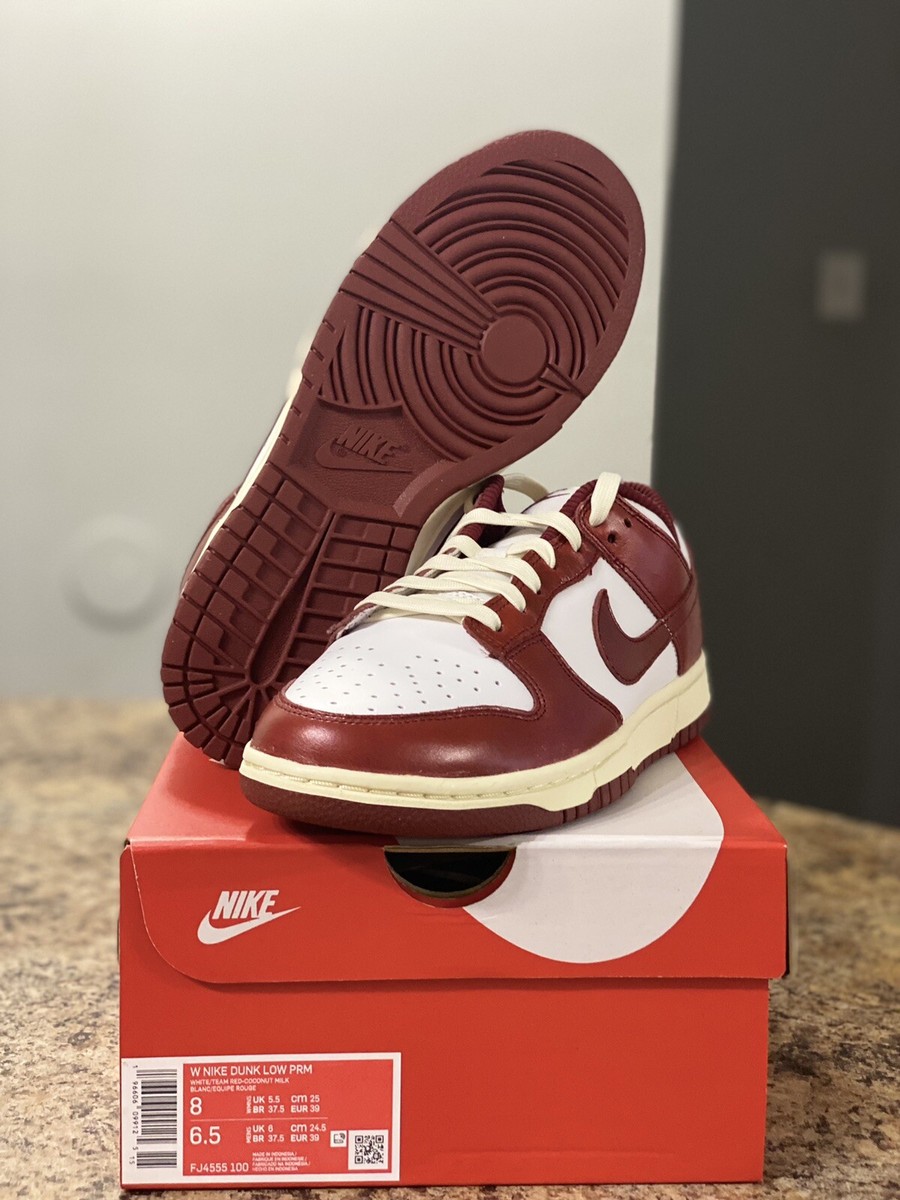 Nike Dunk Low Retro 'Team Red' DD1391-601 Size 8W/6.5M New