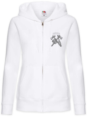 Indian Tomahawks Damen Zipper Hoodie Native American Axe Tomahawk Headman Chief