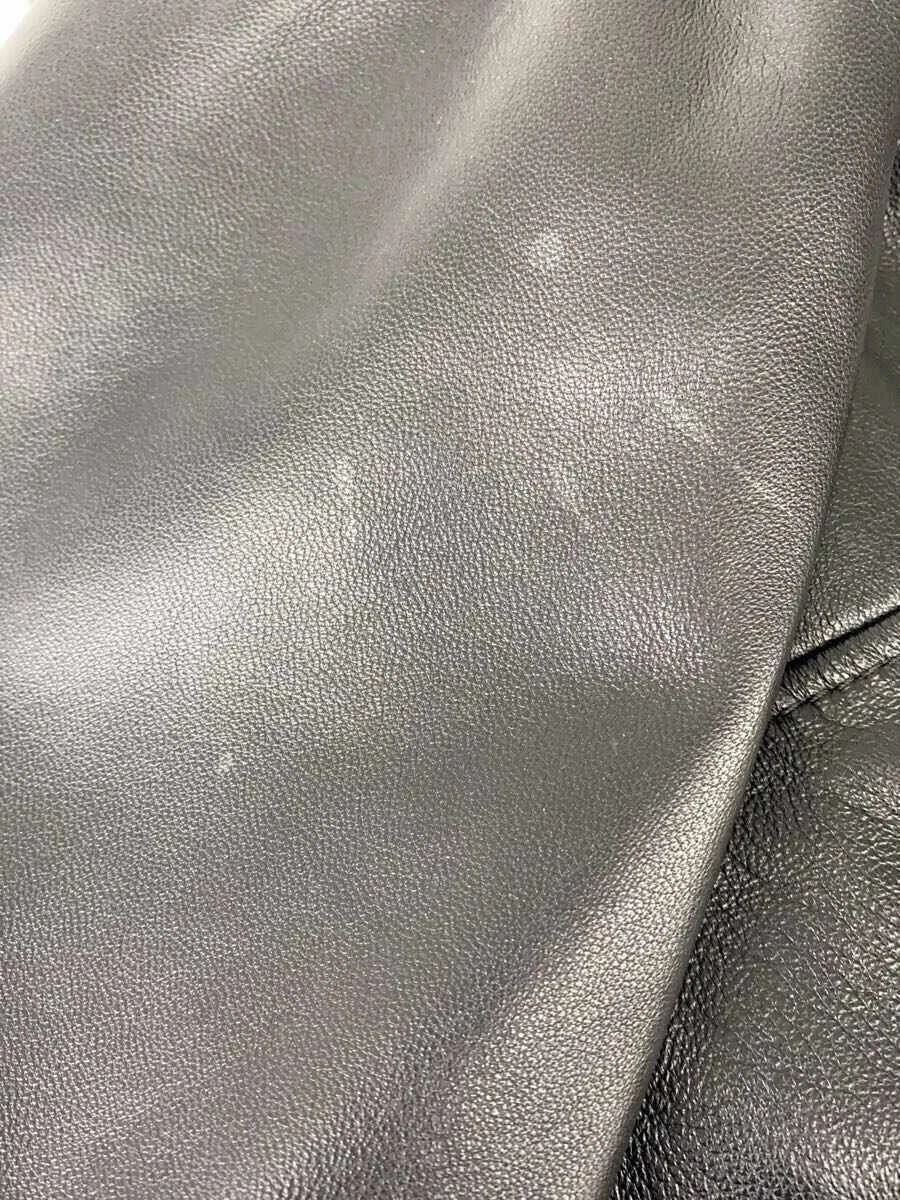 Coach Felpa con Cappuccio Zip Pelle Trainer S Pecora Nero C5233