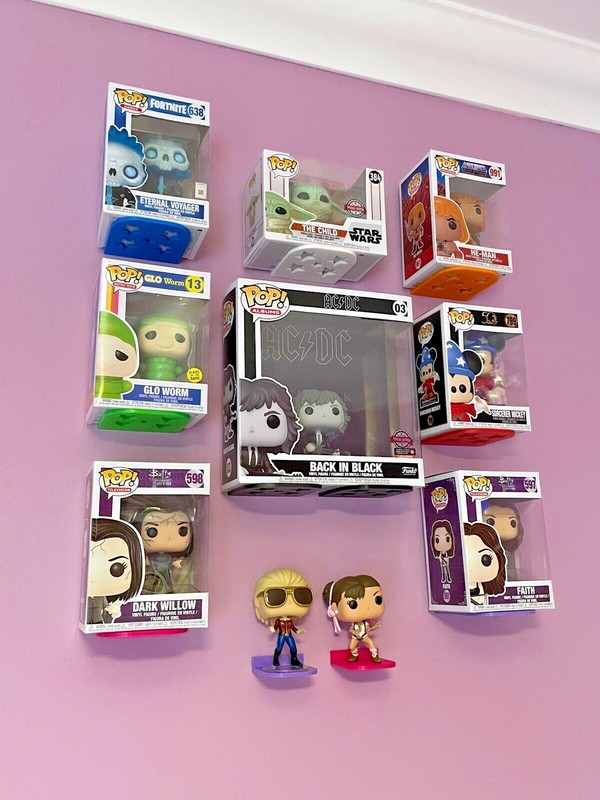 Funko Pop Display Wall Stand Shelf - Custom Display - Funko Pop Vinyl Shelves