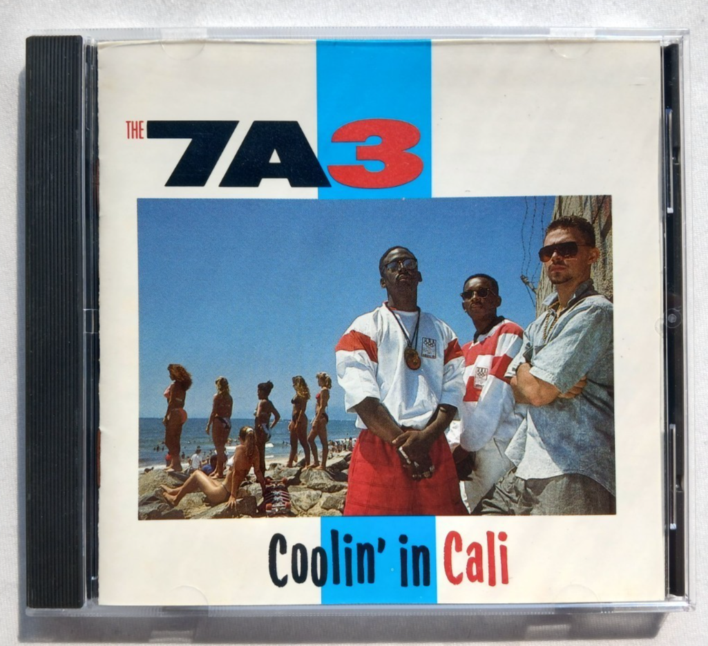 THE 7A3 - COOLIN IN CALI - CD - VG+ - 1988 - DJ MUGGS 75992420921