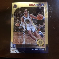 2019-20 NBA HOOPS Premium Stock Jordan Poole RC Golden State Warriors #223