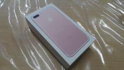 Iphone 7 Plus Leerschachtel Verpackung Rosegold- Kein Handy - No Phone