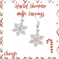 Paparazzi STARLET SHIMMER SNOWFLAKE Multi-Iridescent New In Packa.