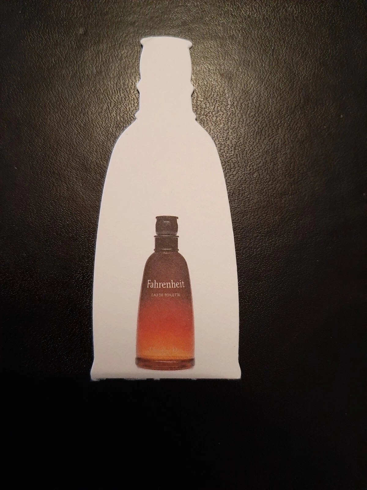 Carte Parfumée   Perfume Card . C. Dior   Farenheit