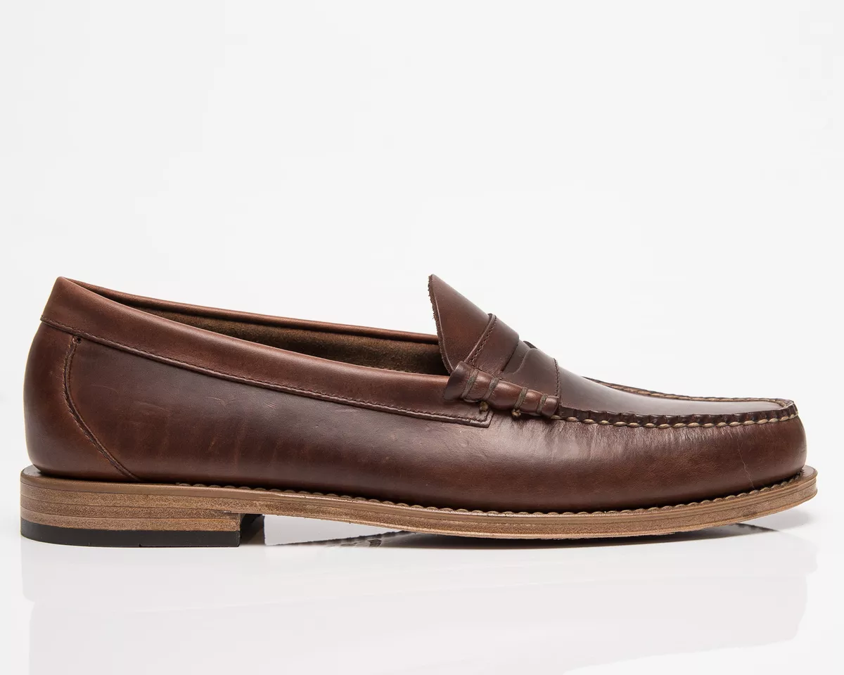 G.H Bass & Co Weejuns Heritage Larson Pull Up Men dark brown