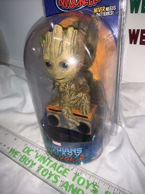 Groot Body Knocker Bobble Head  Toy Guardians Of The Galaxy Marvel Boombox Vol 2
