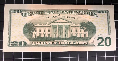 Money Is The Root Of All Evil! 666 Serial Number! US Twenty Dollar