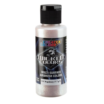 Createx Wicked Colors W424-02 Hot Rod Sparkle Green 2oz. Airbrush Paint