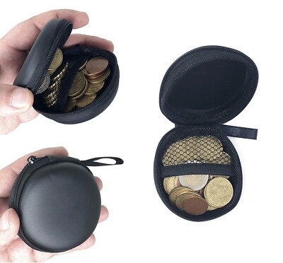 Porta Carte E Monete JUGUTA 1x Mini Portamonete In Pelle PU Per