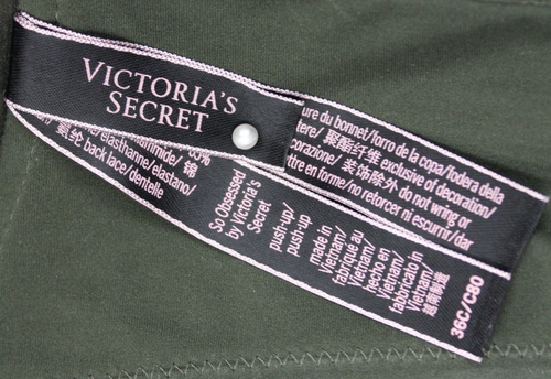 Victoria Secret So Obsessed Underwire Padded Push Up Bra Size 36C #H7233 - Picture 6 of 6