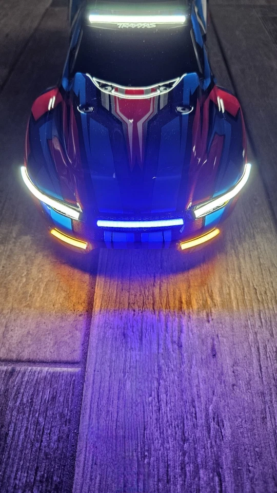 LED Lights for 1:10 scale Traxxas Rustler 4X4 VXL, Losi, Redcat, HPI, ARRMA,craw - Image 2 of 4