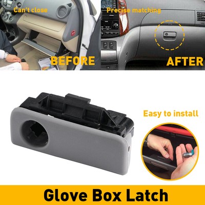 Glove Box Lock Latch Compartment Handle For 2004 2005 - 2010 Toyota Sienna EAW