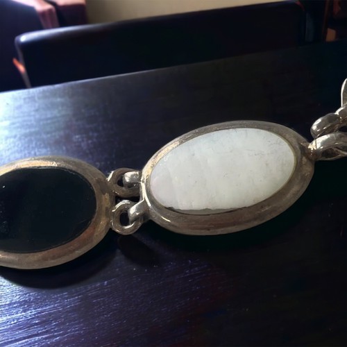.925 Sterling Silver Bracelet Fine Jewelry Estate Auctions Bargains AS IS deals - Picture 3 of 4