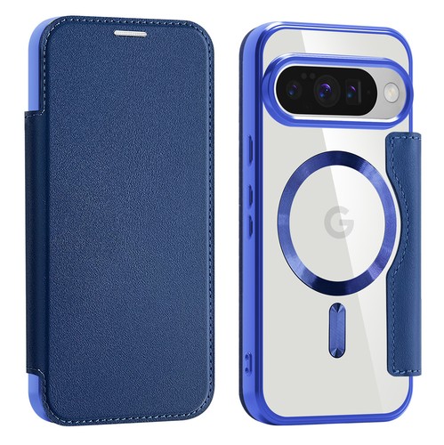 Magnetic Wallet Case for Google Pixel 10 Pro XL/10 Transparent Flip Cover - 第 11/16 張圖片