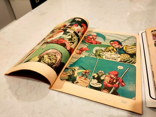 Judge Dredd Comic Lot 2x Issues Cry of the Werewolf Puppet Master 1980s Vintage - Picture 5 of 7