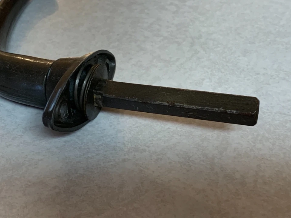 1938 - 1939 MOPAR CHRYSLER PLYMOUTH DODGE DESOTO ПАЛУБА КРЫШКА БАГАЖНИКА РУЧКА - Изображение 3 из 4