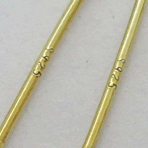 Pendientes de plata esterlina de cristal y cuentas de vidrio caramelo de Navidad maíz de SoniaMcD - Imagen 6 de 16