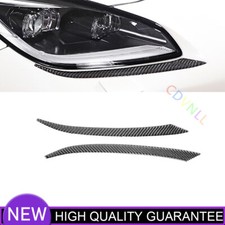Car Headlight Eyebrow Strip Cover Trim Fit For Subaru BRZ 2022 Real Carbon Fiber