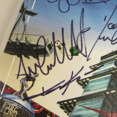 2006 Indianapolis 500 Program 5 Signatures Herta Andretti Franchitti Kanaan - Picture 3 of 5