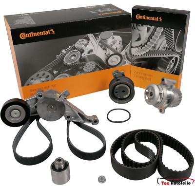 CONTINENTAL Zahnriemen Keilrippenriemen Audi Seat Skoda VW 1.9 2.0 TDI BLS BXE