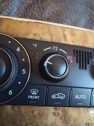 06-07 Mercedes W203 C230 C55 AMG AC A/C Heater Climate Control Switch 2038304285 - Picture 2 of 5