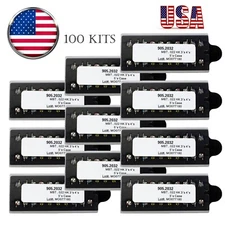 100 kits Dental Orthodontic Brackets MBT Slot 022 345 Hooks MIM Metal Braces 5-5