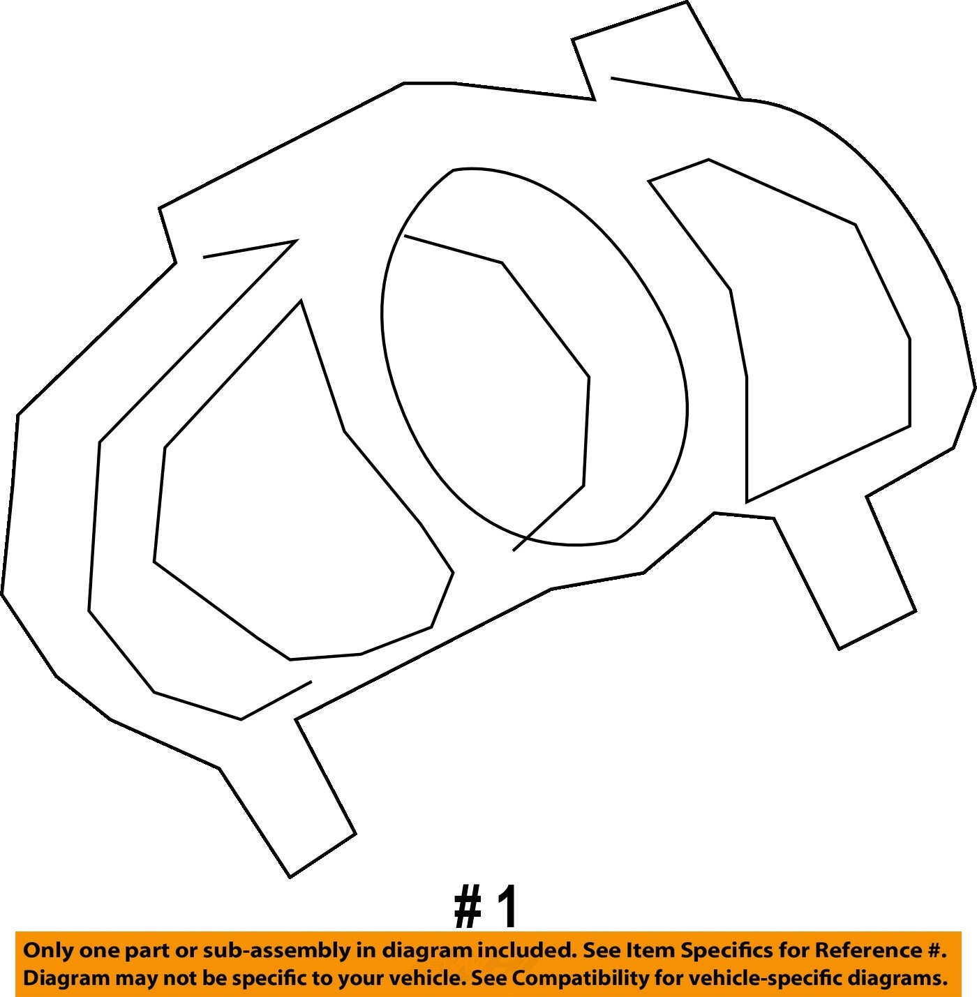 Used Speedometer Gauge fits: 2010 Chevrolet Malibu cluster MPH fleet Grade A