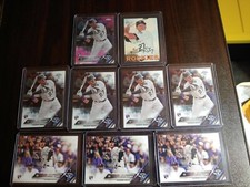 Investor Lot (9) 2016 Topps Chrome Trevor Story Base And Refractor Rc Rookie Lot