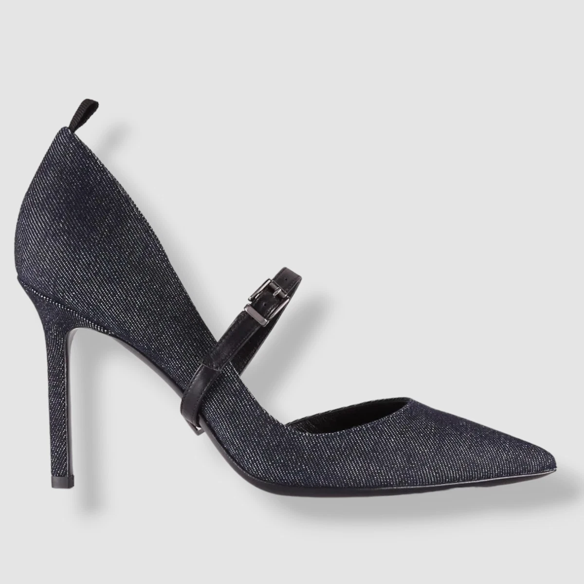 425 Rag And Bone Women s Blue Raw Denim Pump Heel Shoe Size US 8.5 EU 38.5