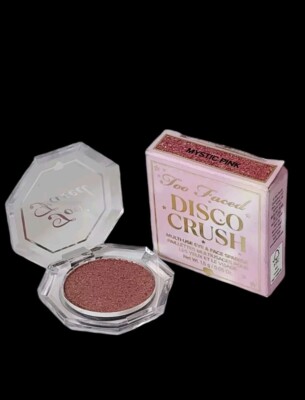 TOO FACED DISCO CRUSH MULTI-USE EYE & FACE SPARKLE - MYSTIC PINK IN BOX