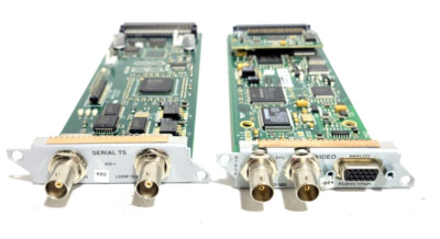 SENCORE CARD SMPTE 292 MODEL: 43B1035  & 43B1034 ( lot of-2) used.