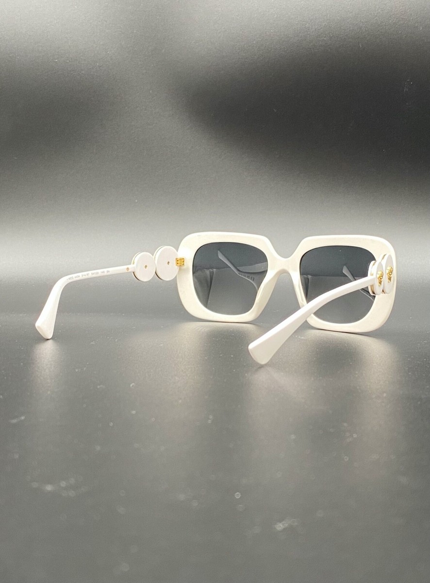 Versace VE4434 314/87 54mm Optical White w/Dark Grey Lenses  display picture 2
