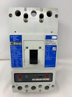 Westinghouse Cutler-Hammer KD2400F 400A 2P 600V Bolt-On Circuit Breaker