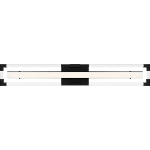 Matte Black LED Bath from the Elias Collection - Picture 1 of 7