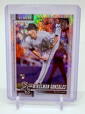 2026 Topps Series 1 Baseball Wikelman Gonzalez Sandglitter Rookie RC White Sox