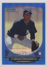 2013 Bowman Chrome Prospects Blue Refractor 46/250 Miguel Andujar #BCP160 8k4