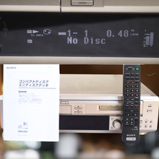 Sony MXD-D5C MiniDisc MD CD Recorder 5-Disc Changer MDLP 4X Dubbing Remote Japan