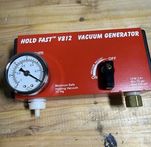 Hold Fast V812 Vacuum Generator For Wood turning 
