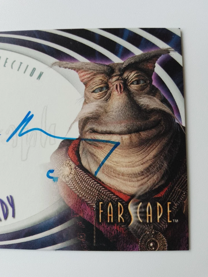 Jonathan Hardy Rittenhouse Farscape Season 3 Autograph A14 Voice of Rygel - Image 4 of 4