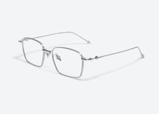 Gentle Monster Aba 02 Sunglasses Silver/Clear With Case New