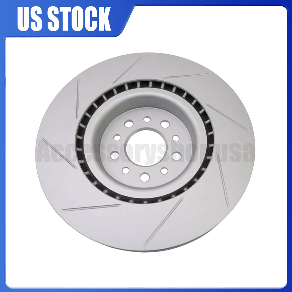 NEW Front And Rear Brake Rotors For Aston Martin Db9 V8 4G432810265 4G432810266
