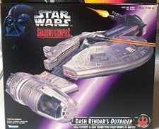 Star Wars The Power of the Force Dash Rendar's Outrider Purple box New Pristine
