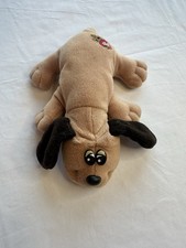 POUND PUPPIES 7" Light Brown with Dark Long Brown Ears 1985 Tonka Plush Figure