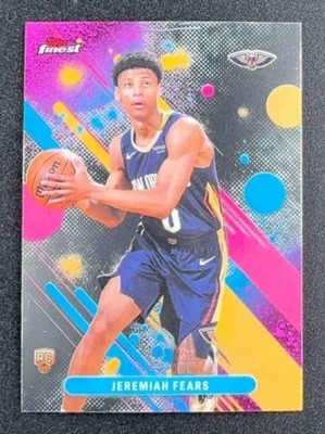 JEREMIAH FEARS 2025-26 TOPPS FINEST #7 COMMON RC PELICANS