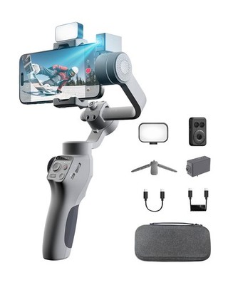 Funsnap Capture5 Gimbal Stabilizer For Smartphone Magnetic Ai Tracker Fill