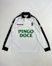 Reebok SC Farense 1997/98 Home Football Long Sleeve Jersey Size L