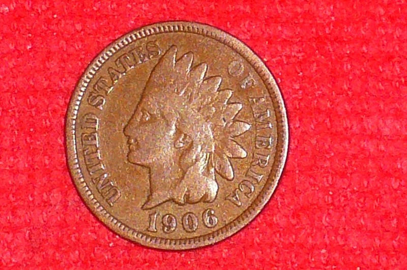 1906 Indian Head Penny, (120 Years Old), US Collection, ***(Nice Coin)**.